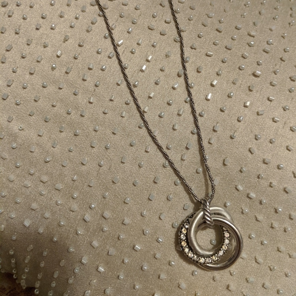 Brighton tri-circle 8 inch necklace